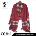 2015 winter red new design reversible shawl scarf new design shawl